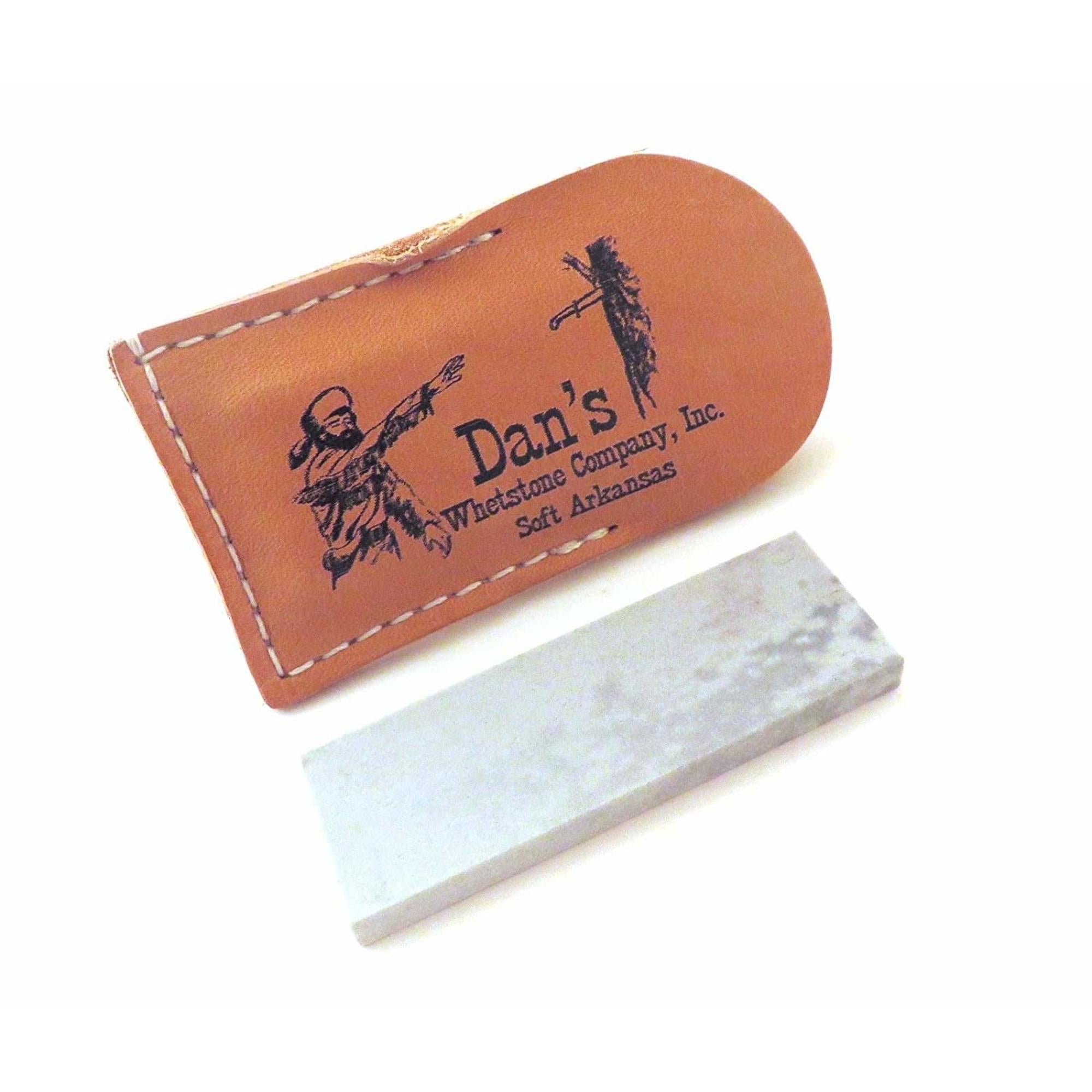 Dan's Soft (Medium) Arkansas Pocket Whetstone-MAP-13A-L - Old School Knife  Works