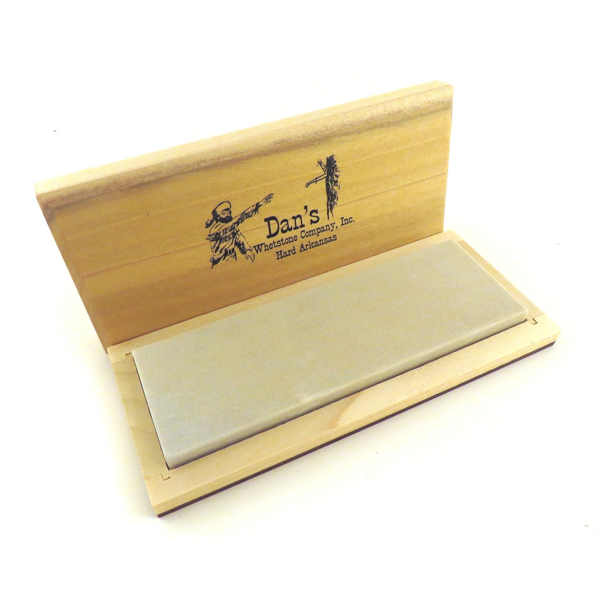 Buy Genuine Arkansas Hard (Fine) Knife Sharpening Bench Stone Whetstone 6  x 2 x 1/2 in Wood Box FAB-62-C at Prime Tools for only $ 30.99