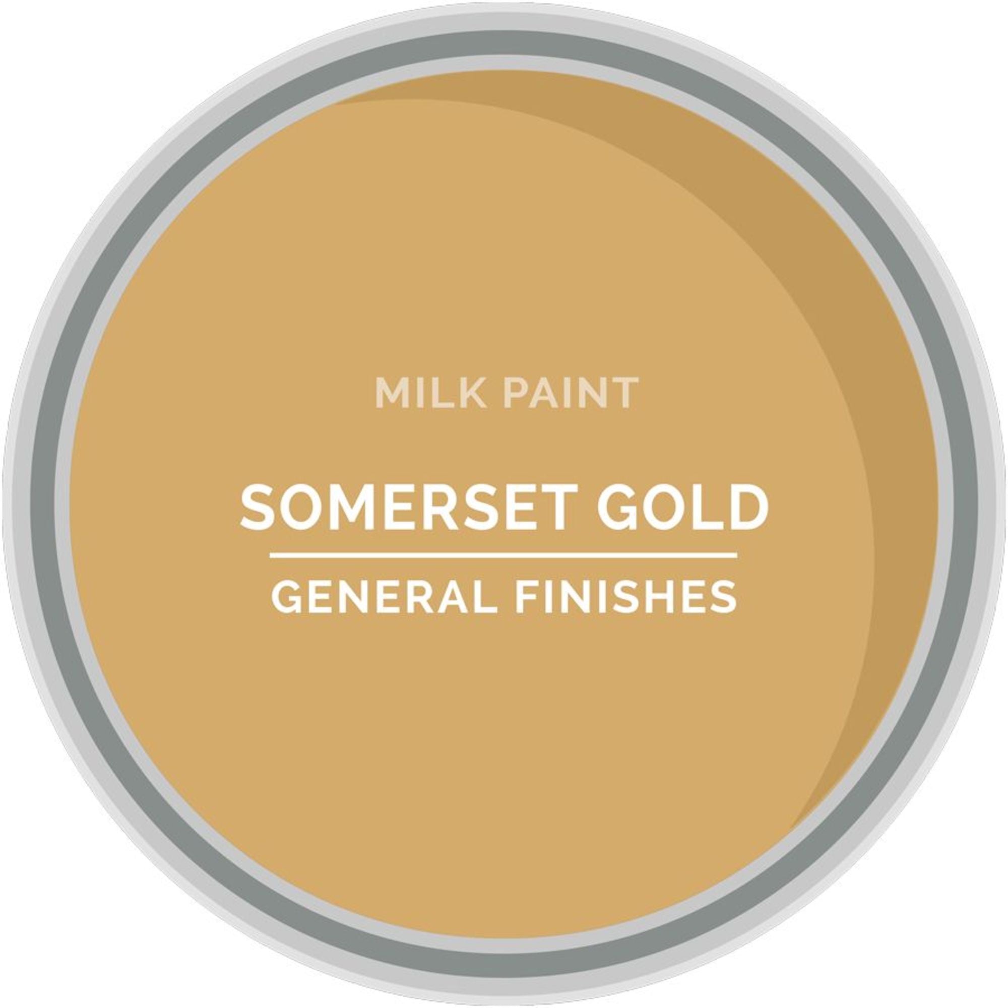 Somerset Gold, General Finishes Milk Paint, Quart